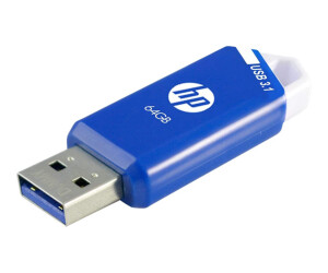 HP X755W - USB flash drive - 64 GB - USB 3.1