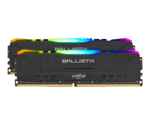 Crucial Ballistix RGB - DDR4 - KIT - 32 GB: 2 x 16 GB