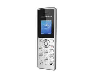Grandstream WP810 - IP phone - black - metallic - wireless handset - 2 lines - 2.4/5 GHz - TFT