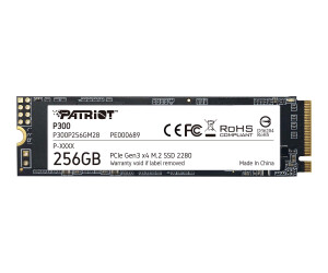 PATRIOT P300 - SSD - 256 GB - intern - M.2 2280 - PCIe...