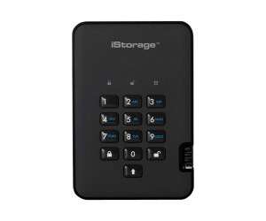 ISTORAGE Diskashur? - hard drive - encrypted - 1 TB - external (portable)