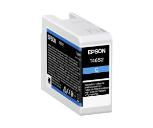Epson T46S2 - 25 ml - cyan - original - ink cartridge
