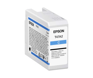 Epson T47a2 - 50 ml - cyan - original - ink cartridge
