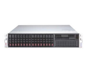 Supermicro SuperServer 2029P-TXRT - Server - Rack-Montage - 2U - zweiweg - keine CPU - RAM 0 GB - SATA/SAS - Hot-Swap 6.4 cm (2.5")