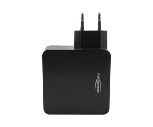 Ansmann 254PD - power supply - 60 watts - PD, QC 3.0 - 2 output connection points (USB, USB -C)