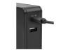 Ansmann 254PD - Netzteil - 60 Watt - PD, QC 3.0 - 2 Ausgabeanschlussstellen (USB, 24 pin USB-C)