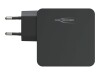 Ansmann 247PD - Netzteil - 45 Watt - 4700 mA - PD, QC 3.0 - 2 Ausgabeanschlussstellen (USB, 24 pin USB-C)
