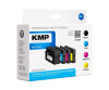 KMP MULTIPACK H100V - 4er-Pack - Schwarz, Gelb, Cyan, Magenta - kompatibel - Tintenpatrone (Alternative zu: HP 950XL, HP 951XL, HP CN045AE, HP CN046AE, HP CN047AE, HP CN048AE)