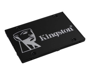 Kingston KC600 - SSD - encrypted - 2 TB - Intern - 2.5 "(6.4 cm)