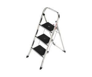 Hailo K30 - step ladder - 3 levels - working height: 2.45 m