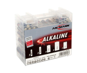 Ansmann battery 14 x AAA type - alkaline - with 12 x AA