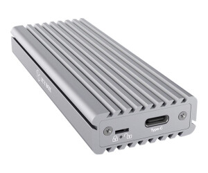 Icy Box IB -1817MA -C31 - memory housing with data display - M.2 - M.2 NVME Card - USB 3.1 (Gen 2)
