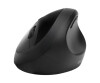 Kensington Pro Fit Ergo Wireless Mouse - Mouse - ergonomic - 5 keys - wireless - 2.4 GHz, Bluetooth 4.0 LE - Wireless recipient (USB)