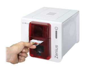 Evolis Zenius Classic Line - Plastic card printer - Color - Thermosublimation/Thermal transmission - CR -80 Card (85.6 x 54 mm)