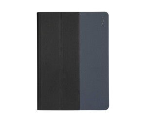 Targus Fit -N -Grip Universal 360 ¡ Rotating - Flip cover for tablet - polyurethane - black - 22.9 cm - 26.7 cm (9 " - 10.5")