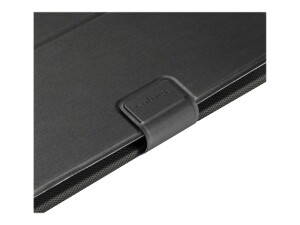 Targus Safe Fit Universal 360° Rotating - Flip-Hülle für Tablet - Polyurethan - Schwarz - 17.8 cm - 21.6 cm (7" - 8.5")