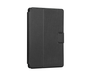 Targus Safe Fit Universal 360° Rotating - Flip-Hülle für Tablet - Polyurethan - Schwarz - 17.8 cm - 21.6 cm (7" - 8.5")
