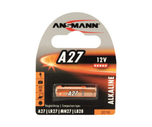 Ansmann A27 - Batterie 27A - Alkalisch