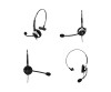 Qudio headset 1-ear with 3.5mm jack