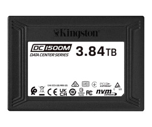 Kingston Data Center DC1500M - SSD - 3.84 TB - intern -...