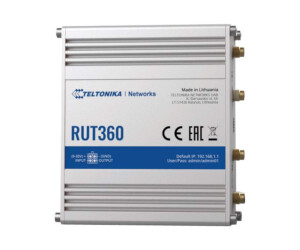 Teltonika Rut360 - Wireless Router - WWAN - 802.11b/g/n