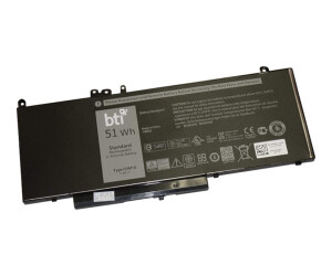 BTI Laptop-Batterie (gleichwertig mit: Dell 451-BBLN,...