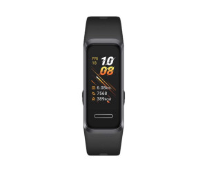 Huawei Band 4 - Aktivitätsmesser mit Band - Silikon - Graphitschwarz - Anzeige 2.4 cm (0.96")