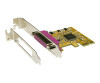 Ex-44001-parallel adapter-PCIe low-profiles