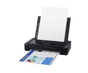 Epson WorkForce WF-110W - Drucker - Farbe - Tintenstrahl - A4 - 5760 x 1440 dpi - bis zu 7 Seiten/Min. (einfarbig)/