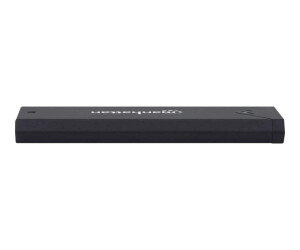 Manhattan M.2 NVMe SSD Enclosure, USB-C Female Connection, 10 Gbps (USB 3.2 Gen2 aka USB 3.1)