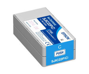Epson SJIC36P(C) - 80 ml - Cyan - Original - Tintenpatrone