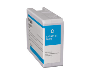 Epson Sjic36P (C) - 80 ml - cyan - original - ink cartridge