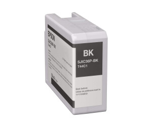 Epson SJIC36P(K) - 80 ml - Schwarz - Original