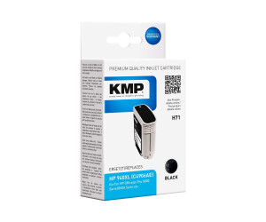 KMP H71 - 49 ml - Schwarz - kompatibel - Tintenpatrone...
