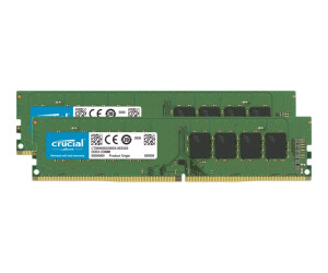 Micron Crucial - DDR4 - Kit - 8 GB: 2 x 4 GB - Dimm 288 -Pin
