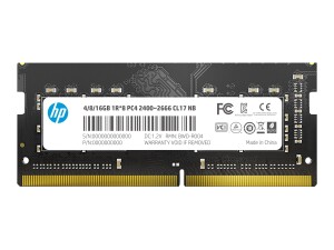 HP  DDR4 - Modul - 16 GB - SO DIMM 260-PIN - 2666 MHz /...