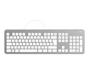 Hama KC-700 - Tastatur - USB - QWERTZ - Deutsch