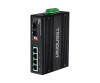 TRENDnet TI-UPG62 - Switch - unmanaged - 4 x 10/100/1000 (PoE+)