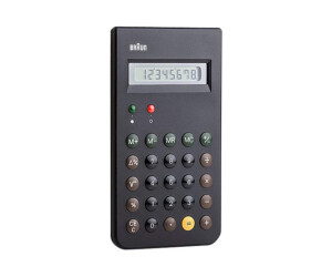 Braun BNE001BK - desktop calculator - 8 jobs