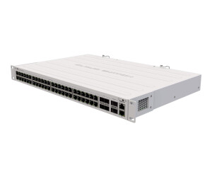 MikroTik CRS354-48G-4S+2Q+RM - L2 - Gigabit Ethernet (10/100/1000) - Vollduplex - Rack-Einbau