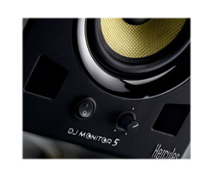 Hercules DJ Monitor 5 - Monitorlautsprecher - 80 Watt