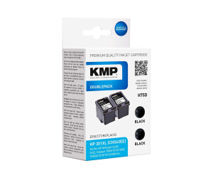 KMP DoublePack H75D - 2 ml - XL - black - compatible -...
