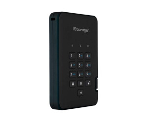iStorage diskAshur² - Festplatte - verschlüsselt - 500 GB - extern (tragbar)
