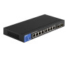 Linksys LGS310MPC - Switch - Managed - 8 x 10/100/1000 (POE+)