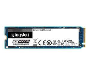 Kingston Data Center DC1000B - SSD - verschlüsselt - 240 GB - intern - M.2 2280 - PCIe 3.0 x4 (NVMe)