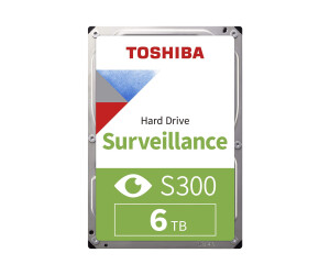 Toshiba S300 Surveillance - Festplatte - 6 TB - intern - 3.5" (8.9 cm)