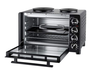 UNOLD 68885 All in One - Elektrischer Ofen mit Kochplatten