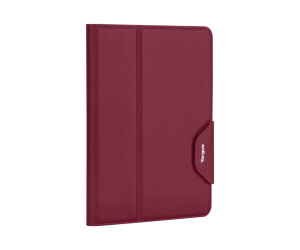 Targus Versavu Classic - Flip cover for tablet - polyurethane, polycarbonate, thermoplast - wine red - 25.9 cm - 26.7 cm (10.2 " - 10.5")