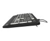 Hama "KC -550" - keyboard - backlit - USB