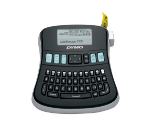 Dymo Labelmanager 210d - Labeling device - S/W - Thermal transfer - Rolle (1.2 cm)